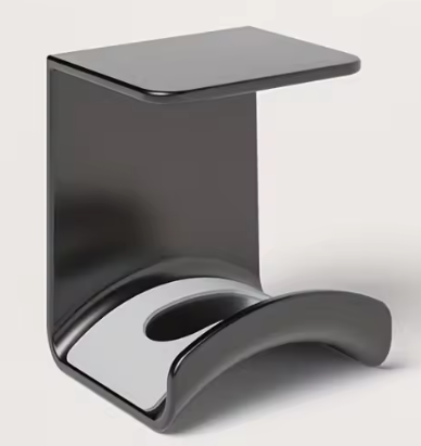 Soporte para auriculares, universal, montaje en pared, blanco o negro, 1 unidad