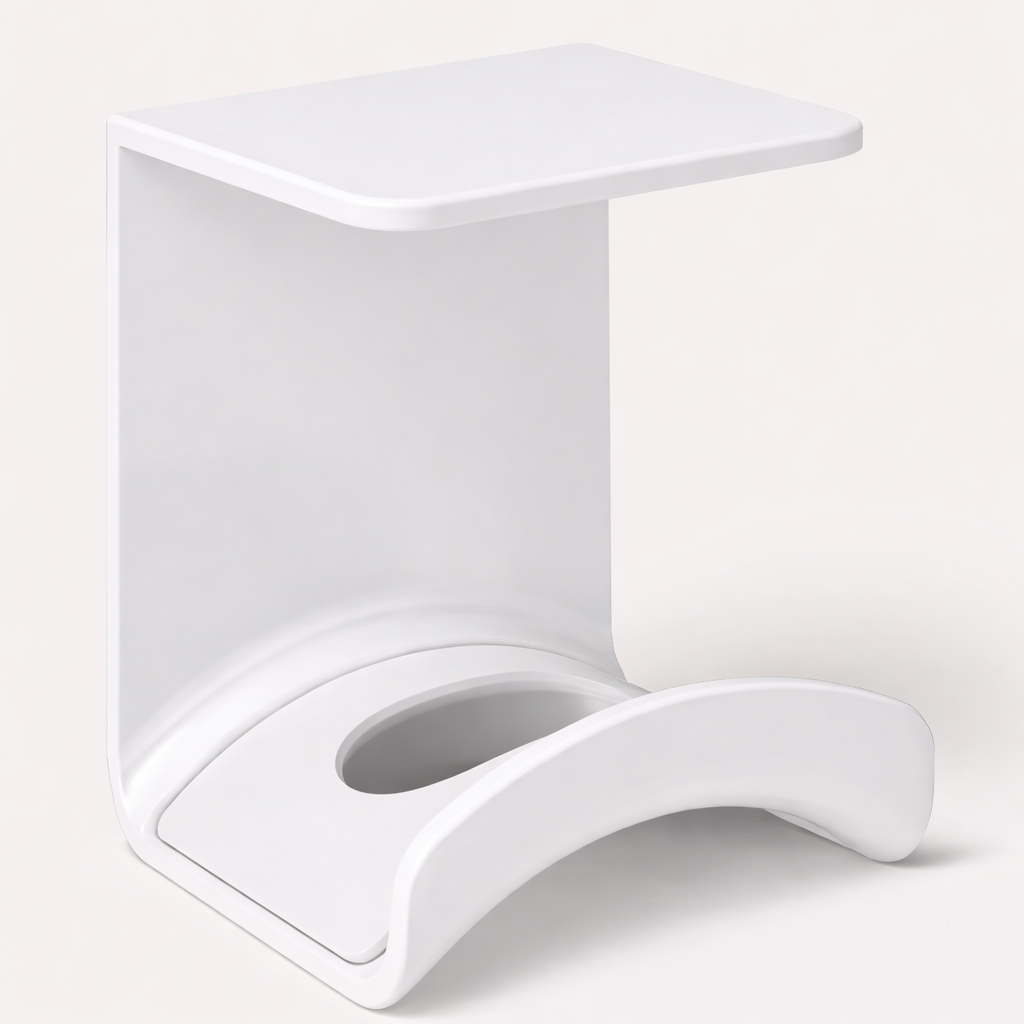 Soporte para auriculares, universal, montaje en pared, blanco o negro, 1 unidad